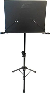Audio2000'S AST4384B Black Premium Heavy-Duty Sheet Music Stand (48" Height)-MR - Picture 1 of 3