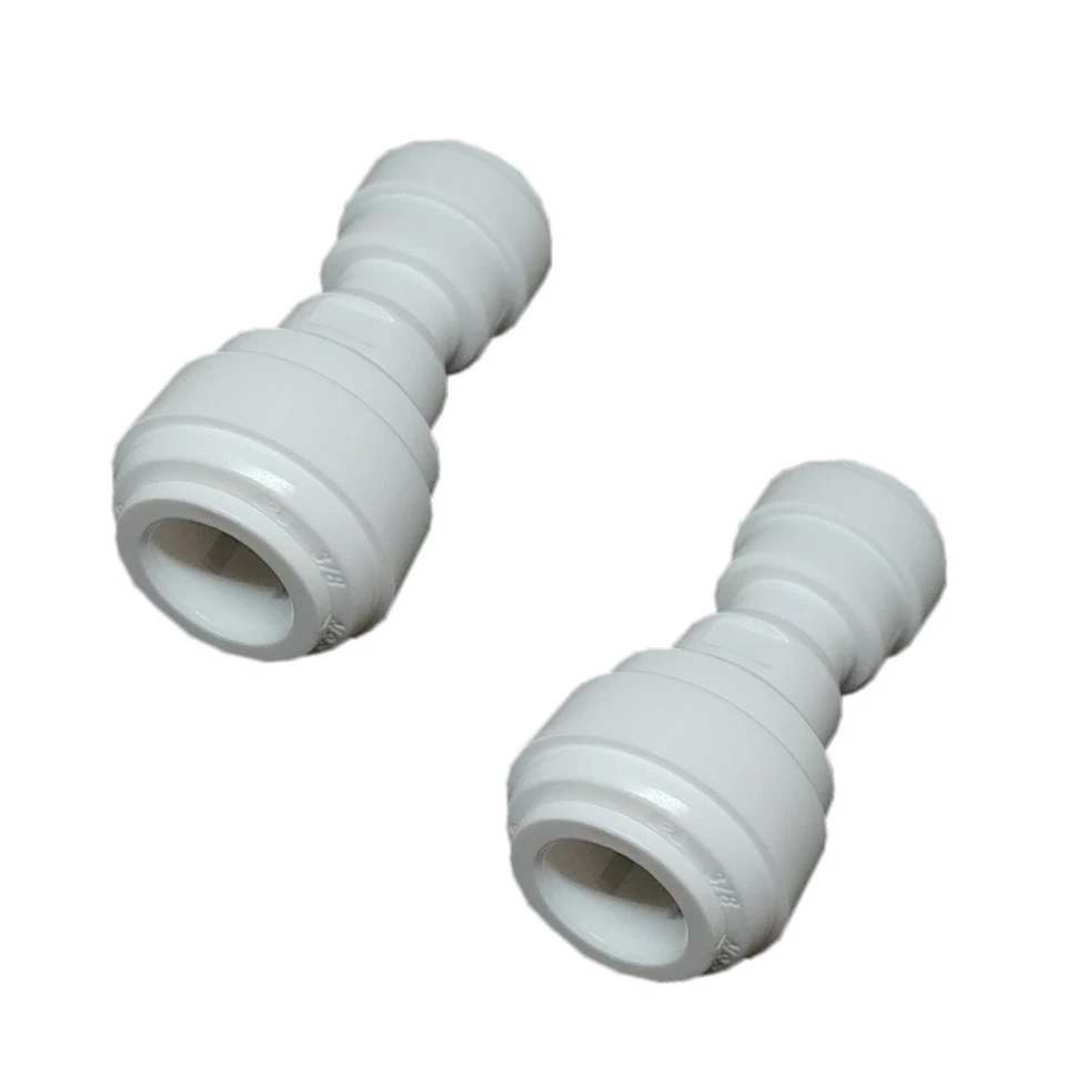 2x Water Filter Factory Quick-Fit In Line Joiners 1/4" | 6mm Tube QF Connectors