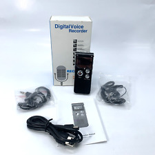 Enregistreur vocal numérique de lecture dictaphone audio MP3 son mini enregistreur espion micro