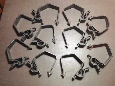 10 piezas NORS cable de batería maletero capó cableado enrutamiento clips arnés de cables abrazaderas M Foto 1 de 4