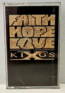 King's X - Faith Hope Love (Cassette, 1990) Hard Rock Metal - Picture 1 of 5