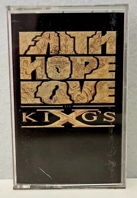 King's X - Faith Hope Love (Cassette, 1990) Hard Rock Metal  - Image 1 of 4