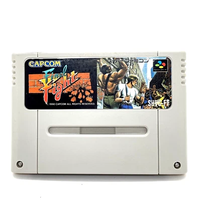 Final Fight SFC Super Famicom SHVC-FT From JAPAN #G16 - Image 1 of 4