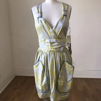 Vestido de seda Hype talla 4 nuevo con etiquetas Foto 1 de 4