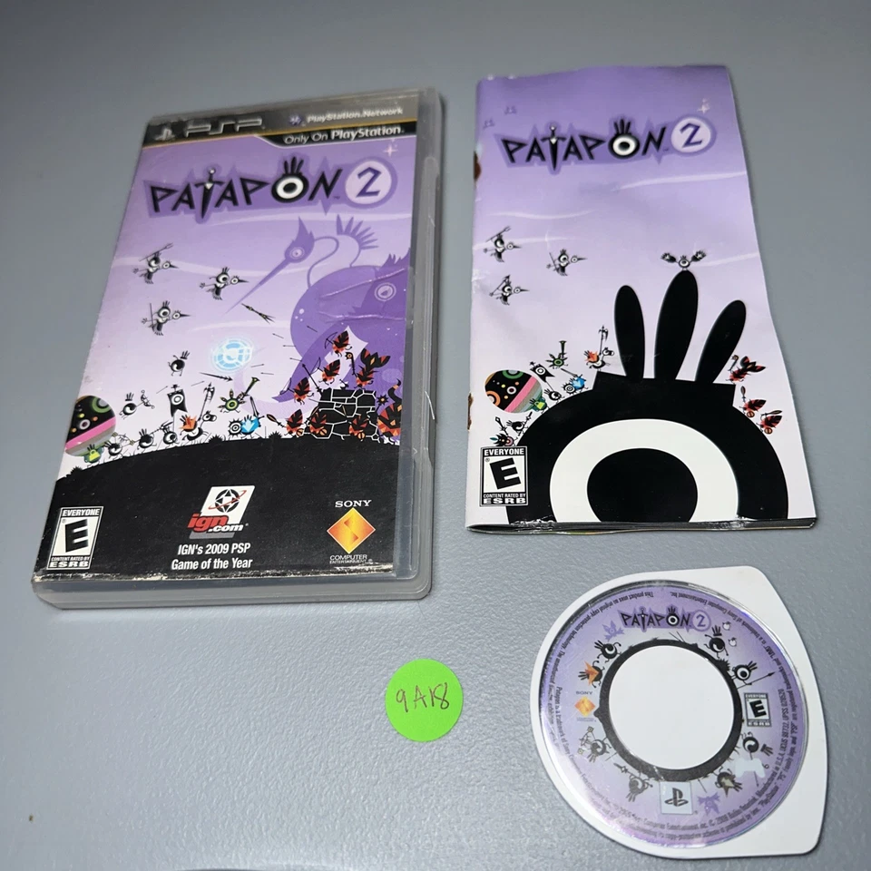 Patapon 2 (Sony Playstation Portátil, PSP) Auténtico, Completo, probado 9A18 Foto 1 de 4