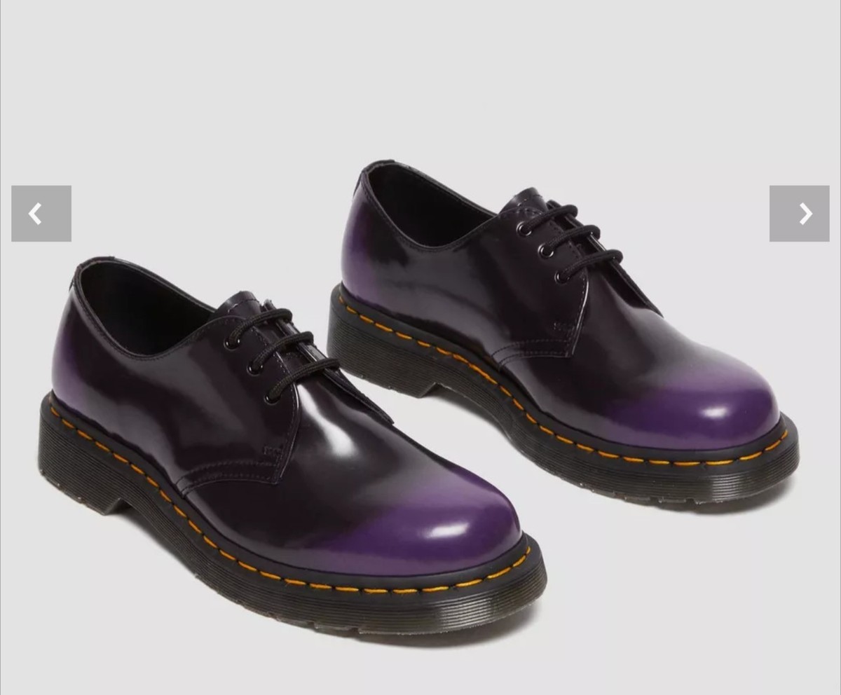 ローファー・オックスフォード DR.MARTENS Women Shoes 40572500 PURPLE Purple 1461 Rich Purple Smooth Oxford Shoes – Posers Hollywood