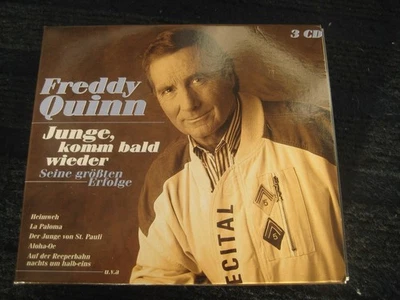 3 CD-Box  FREDDY QUINN  Junge, komm bald wieder  Seine größten Erfolge  Neuwert. - Bild 1 von 4