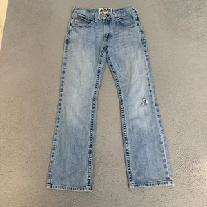 Jeans Ariat M5 uomo taglia 31 x 32 blu slim dritto * - Foto 1 di 10