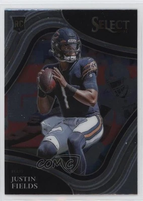 2021 Panini Select Field Level Justin Fields #350 Rookie RC - Image 1 of 2