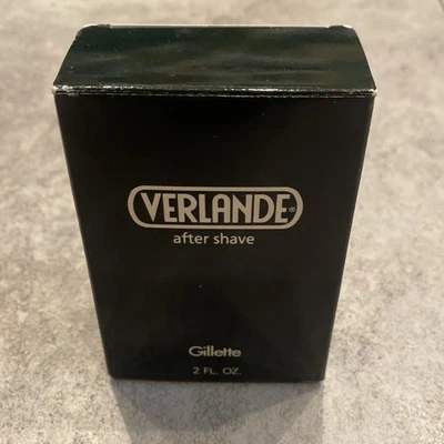 NOVO Com Caixa Vintage VERLANDE After Shave Gillette 2 fl. oz.~1987 FEITO NOS EUA~ - Imagem 1 de 2