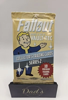 ☢️ Tarjetas coleccionables Fallout Collector's (Serie 2) paquetes individuales 2019 Hobby Box 👍 Foto 1 de 4