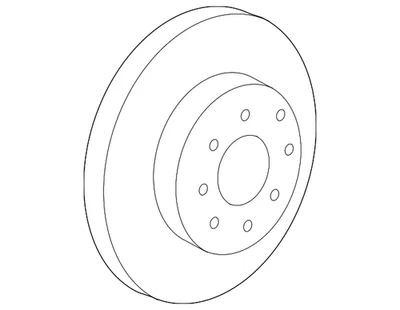 Genuine Honda 2015-2020 Honda Fit - Disk Front Brake 45251-T5R-A02 - Image 1 of 2