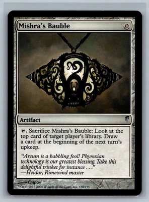 Magic The Gathering Coldsnap Mishra's Bauble #138/155 MTG TCG CCG - Image 1 of 2
