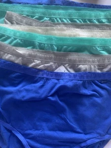 Slimma Full Briefs Bundle x7 Pair Grey Blue Cream Green 20/22 BNWT - Picture 1 of 12