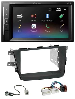 Pioneer DAB MP3 2DIN Bluetooth USB Autoradio für Kia Sorento II XM Facelift 12-1 - Bild 1 von 4