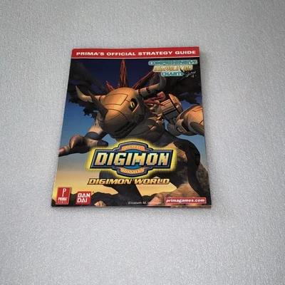 Digimon World Prima's Official Strategy Guide VGC  ultra Rare Variant RPG Book - Image 1 of 4