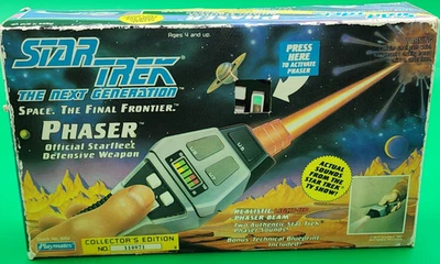 Устройство оборонительного оружия фазер Star Trek The Next Generation 1992 Playmates 6151 - Изображение 1 из 4