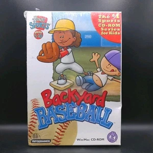 Backyard Baseball (Windows PC, 1999) Humongous Entertainment - New Sealed Box - Picture 1 of 7