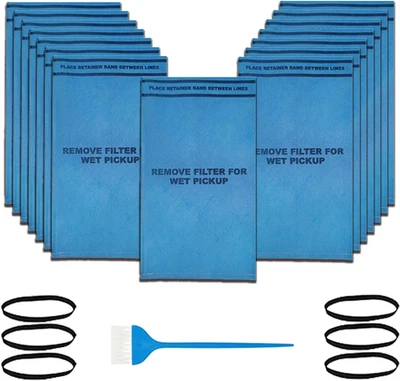 15 Pack WS01025F2 Filter Bags Compatible with WORKSHOP Select 2-1/2-Gallon to 5- - Image 1 of 4