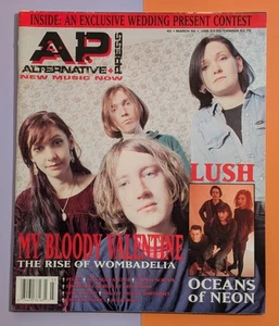 Vtg AP Alternative Press Magazine - 1992 - 90s My Bloody Valentine Pixies Lush - Picture 1 of 16