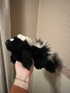 Folkmanis Skunk Peluche Cuerpo Completo Marioneta de Mano Animal Realista - Imagen 1 de 5