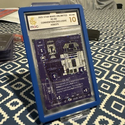 2025 STAR WARS UNLIMITED  CONVENTION EXCLUSIVE SET MGC GRADED - Image 1 of 4