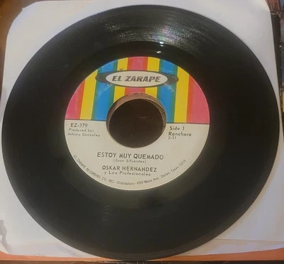 Oskar Hernandez “Hasta En El Ultimo Abraso”Conjunto Tex Mex Record  - Image 1 of 2