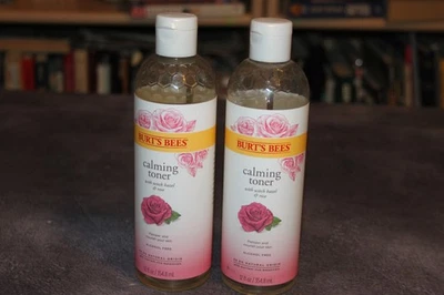 Успокаивающий тоник для лица Burt's Bees 12 унций Witch Hazel & Rose лот товаров для ухода за кожей - Изображение 1 из 3