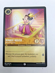 Minnie Mouse 13/204 Disney Lorcana The First Chapter Regular Common Card NM - Picture 1 of 2