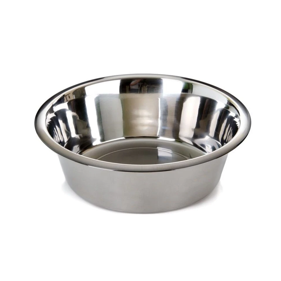 Standard Edelstahl Futternapf Wassernapf Hunde Katzen Napf Freßnapf Ersatznapf - Bild 1 von 1