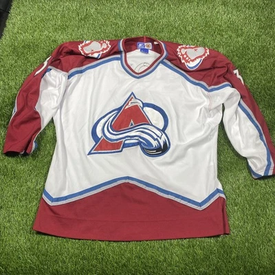 Футболка мужская Patrick Roy Colorado Avalanche большая стартовая вышитая НХЛ хоккей - Изображение 1 из 4