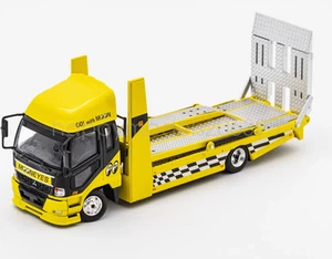 Para GCD 1:64 Escala Mooneyes Fuso Fighter Mk2 Doble Cubierta Remolque Diecast Colección - Imagen 1 de 2