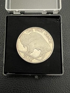 1 Oz. .999 Feinsilber Büffel Runde Münze Edelmetall - Bild 1 von 8