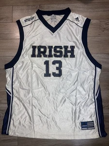Notre Dame Fighting Irish #13 Basketball adidas Jersey XL X-Large Mens - Picture 1 of 3