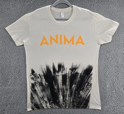 Thom Yorke Anima Shirt Mens Large Beige Black Modern Boxes Project Graphic Tee - Image 1 of 4