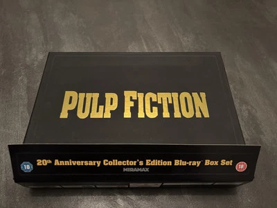 Pulp Fiction 20th Anniversary Deluxe Box Blu-ray Bluray Movie Film - Image 1 of 4