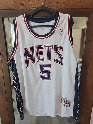 Jason Kidd Hardwood Classic NBA Jersey Size 52 - Image 1 of 4