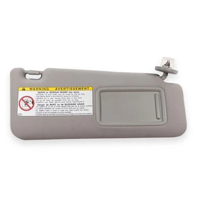 Lexus IS250 IS350 2006-2013 pasajero lado derecho parasol gris tela iluminada Foto 1 de 4