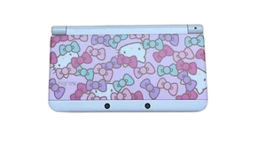 New Nintendo 3DS LL Handheld Console Hello Kitty Kisekae Plate Pack LE Pink - Picture 1 of 15