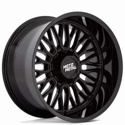 22x10" Moto Metal Wheels MO809 Stinger Gloss Black Off-Road Rims (4 pcs) (S04) Foto 1 de 4