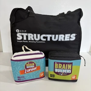 Keva Structures 400 Block Set, Brain Builders Kit y Brain Builders Junior Kit - Imagen 1 de 22