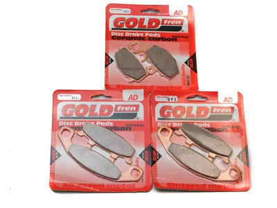 Pastillas de freno delanteras y traseras para Kawasaki ZR 550 B4-B6 Zephyr 1994-1999 Foto 1 de 3