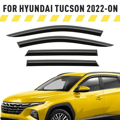 Rain Guards Vent Visors Shade for 2022-2025 Hyundai Tucson - Image 1 of 4