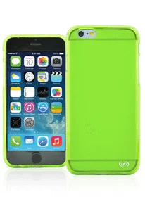COVER PIXEL GREEN OPACA IPHONE 6 6S FONEX NUOVA - Picture 1 of 1