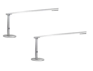 2x LED Office Desk Reading Lamp w/ USB Charging Port 18 Volts 50/60 HZ 100-240V - Picture 1 of 6