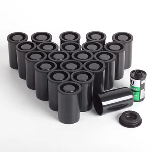 eTone 20x Botella Vacía de Plástico 135/35mm Caja de Película Latas Contenedores EE. UU. - Imagen 1 de 16