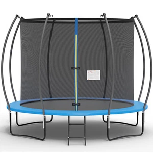 Trampoline for Kids and Adults 8FT, 10FT, 12FT, 14FT, Round Outdoor Trampoline - Picture 1 of 40