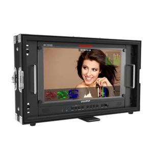 LILLIPUT 15,6" Q15-ABBP 12G-SDI HDMI 2.0 monitor broadcast in&out + custodia + oro mo - Foto 1 di 12
