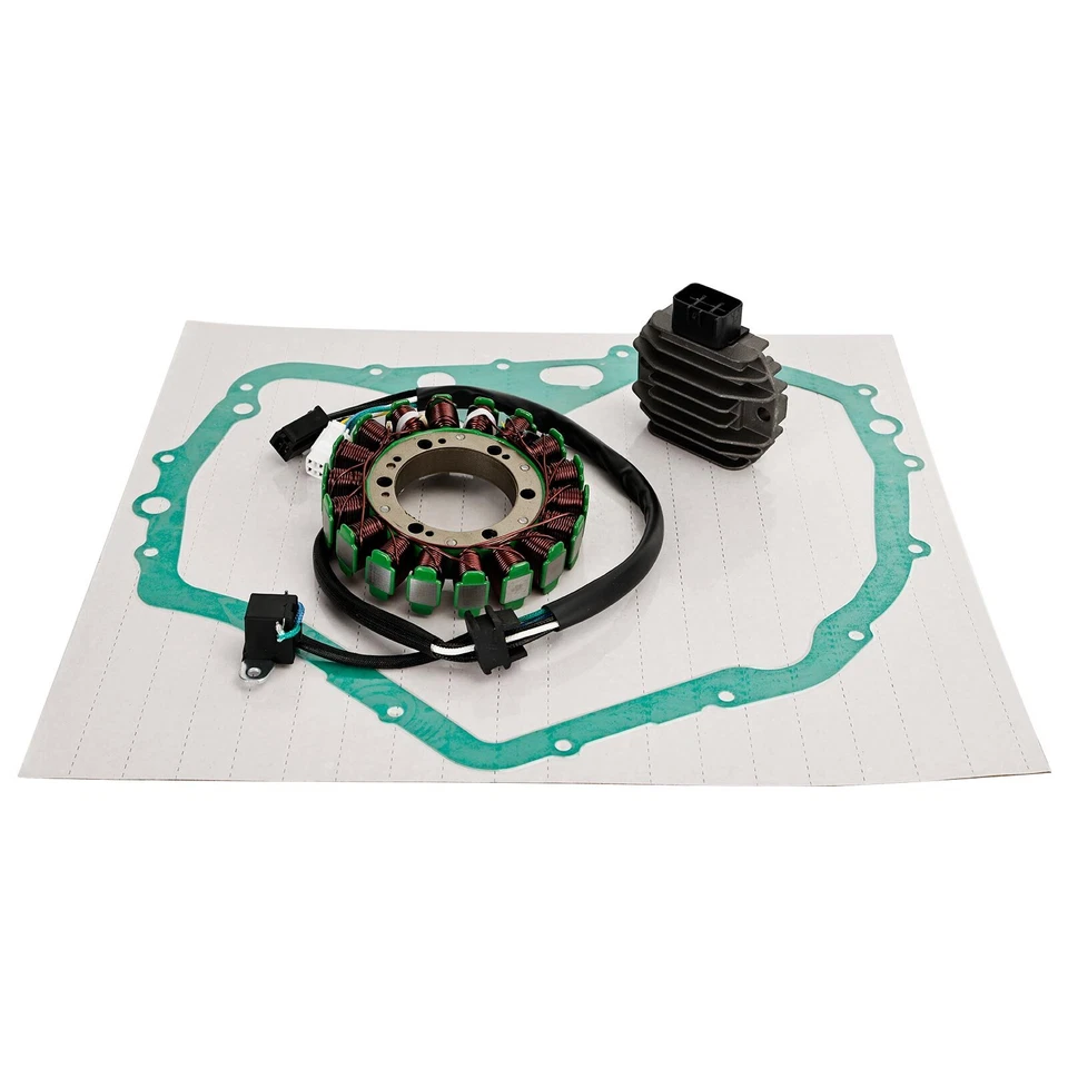 Stator Regulator Rectifier w/Gasket For Suzuki LTF LT-F 400 Eiger Manual 02-2007 - Image 1 of 4