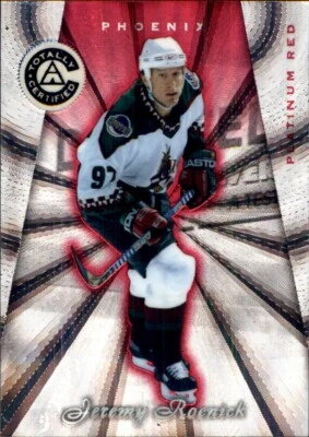 1997-98 Pinnacle Totally Certified PLATINUM RED #65 Jeremy Roenick #2351/6199 - Image 1 of 2